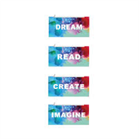 Steele Teen Prize Badge 8a: tie dye zipper pouch Badge